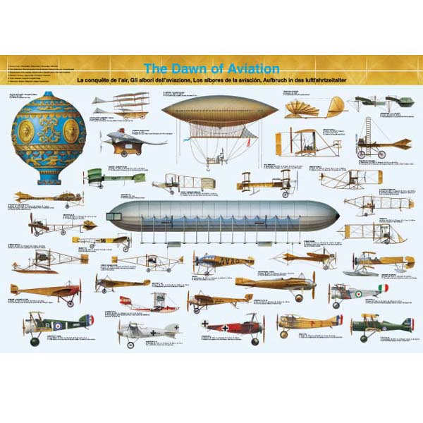 Poster "The Dawn of Aviation"