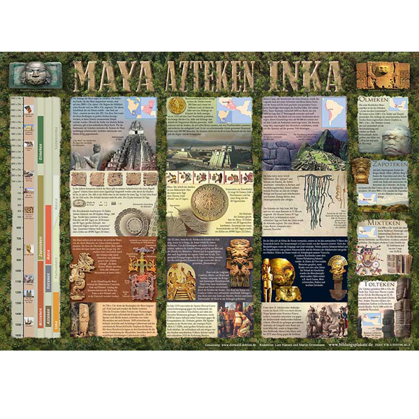 GW-Poster "MAYA, AZTEKEN, INKA"